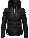 Navahoo Damen Winterjacke warme Steppjacke mit hohem Kragen und...