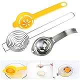 Eiertrenner, Pack of 3 Eigelbtrenner, Eitrenner Edelstahl,Trennung Von...