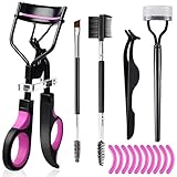 qiipii Wimpernzange Set 5 in 1 Eyelash Curler Kit mit Wimperntrenner...