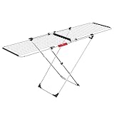 Vileda Doble Wäscheständer ausziehbar, 22m Trockenlänge, 61 x 19,5 x...