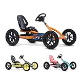 Berg Gokart Buddy B-Orange | Kinderfahrzeug, Tretauto mit Optimale...