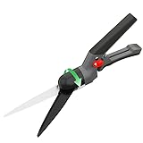 EPAOVEHR Grasschere,340° drehbare Klingen aus Edelstahl, scharfe handliche...