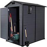 CCLIFE Gartenhaus Gerätehaus Geräteschuppen 3.2m³, Gartenhütte...