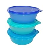 TUPPERWARE Hit-Parade Kühlschrank dunkelblau+hellblau+ türkis Panorama...