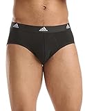 Adidas Herren Slip (3er Pack) Unterhosen (Gr. S - 3XL) - bequeme...