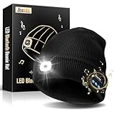 Lenski Geschenke für Männer, Bluetooth Mütze Beanie Herren mit LED...