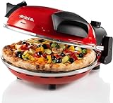 Ariete Pizzaofen 909, 4-Minuten-Pizza, Pizzaofen mit 5 Garstufen,...