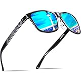 ATTCL Herren Polarisierte Fahren Sonnenbrille Al-Mg Metall Rahme Ultra...