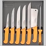 Messermann Germany Fleischmesser Set 7er Box Fleischermesser, Stechmesser,...