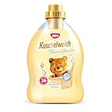 Kuschelweich Weichspüler Premium Glamour mit Mandel-Öl, Weichspüler mit...