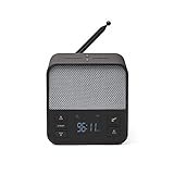 Lexon Oslo News Lite FM-Radiowecker mit Bluetooth-Lautsprecher und...