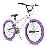 JOYSTAR Gemsbok 24 Zoll Kinder Freestyle Fahrrad für Jungen & Mädchen im...