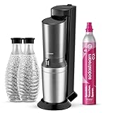 SodaStream – Crystal Wassersprudler, Quick Connect CO2-System, inklusive...