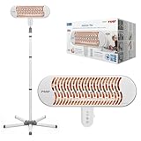 reer HeatCare+ Flex Wickeltisch-Wärmestrahler | EcoHeat Carbon Heizelement...