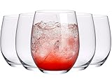 KONZEPT Wassergläser Set 6-teilig – 300 ml Trinkgläser Set, besonders...