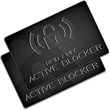 GranHin RFID Blocker Karte 2er Set Active Blocker - NFC Störsender -...