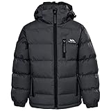 Trespass Jungen Wasserdichte Regenjacke Mit Abnehmbarer Kapuze TUFF, Flint,...