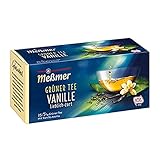 Meßmer Grüner Tee Vanille | 25 Teebeutel | Vegan | Glutenfrei |...