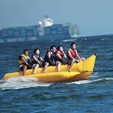 Dxysyldrun 8 People,3-8 Personen Aufblasbares Wasser-Bananenboot, PVC...