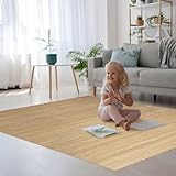 DE-COmmerce Bambusteppich Massive Nature, 140x200 cm, 17mm gehärtete...