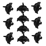 FUNOMOCYA 20Stücke Motorradhelm Visierschrauben Schwarze...