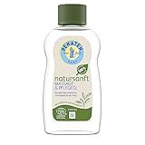 Penaten natursanft Massage- und Pflegeöl (200 ml), parfümfreies Babyöl &...