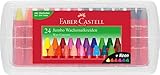 Faber-Castell 120034 - Wachsmalkreiden Jumbo 24er Box, inklusive...