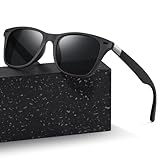 kunchu Sonnenbrille Herren-Damen-Polarisierte UV400-Schutz...