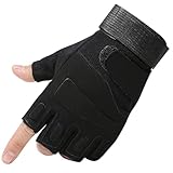 Anwlki Fingerlose Taktische Handschuhe Halbe Finger Herren Airsoft...