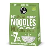 Diet-food - Bio Shirataki Nudeln - Low Carb Konjak Nudel - Kalorienarme...