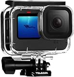 TELESIN 60M Wasserdichtes Gehäuse Hülle für GoPro Hero 13 Hero 12 Hero...