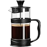 ParaCity French Press Kaffeebereiter 350ml, Kaffeepresse aus...