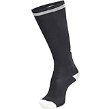 hummel Elite Indoor Sock HIGH, Black/White, 35-38