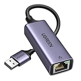 UGREEN LAN Adapter 3.0 1000 Mbps Ethernet Adapter USB auf RJ45 Gigabit...
