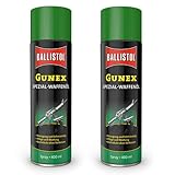 ELITE BBQ Ballistol 2X Gunex Spezial-Waffenöl Spray 400ml –...