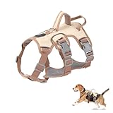 Wisebom Mehrzweck-hundegeschirr, Ausbruchsicheres Anti Zug Hundegeschirr,...