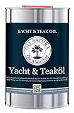 OLI-NATURA Yacht & Teaköl (Holzöl für Außenbereich, UV-Schutz), Inhalt:...