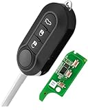 Schlüsselanhänger Auto-Fernbedienung für FIAT MPV Bravo /Ducato 500...