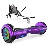 MEGA MOTION Hoverboards mit Hoverkart für Kinder, 6.5 Zoll Hoverboards mit...