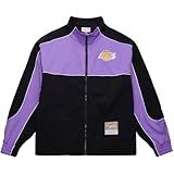 Mitchell & Ness NBA Mesh Nylon Jacke NBA-Merch Zip-Jacke Herren...