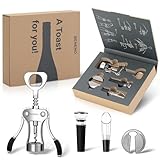 Korkenzieher Weinöffner Set, Beneno Weinzubehör-Geschenkset,...