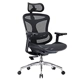 SIHOO Doro C300 Ergonomischer Bürostuhl mit ultraweichen 3D-Armlehnen,...
