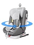 Fourward Baby Autositz 360° drehbar | ISOFIX | Ruheposition | Gruppe...