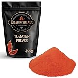 Krautschmaus Tomatenpulver 400g, Tomatengewürz, getrocknete Tomaten...