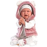 Llorens 1074070 Puppe Mimi, mit blauen Augen und weichem Körper, Babypuppe...