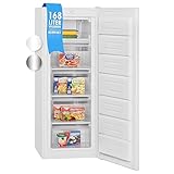 Bomann® Gefrierschrank | Tiefkühlschrank | Freezer | Nutzinhalt 168 Liter...