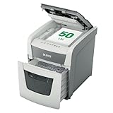 Leitz IQ Autofeed Small Office Aktenvernichter, 50 Blatt Papierstapel...