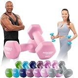 Miweba Sports Neopren Hantelset NKH100 | 𝐏𝐫𝐨𝐟𝐢 Hantel -...