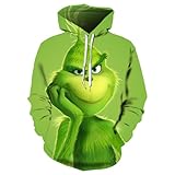 Shirt Grinch Damen weihnachten damen pullover Pullover Weihnachten Hoodie...