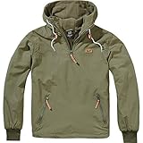 Brandit Herren Luke Windbreaker, Olive, L